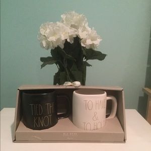 Rae Dunn “TIED THE KNOT and TO HAVE & TO HOLD” set